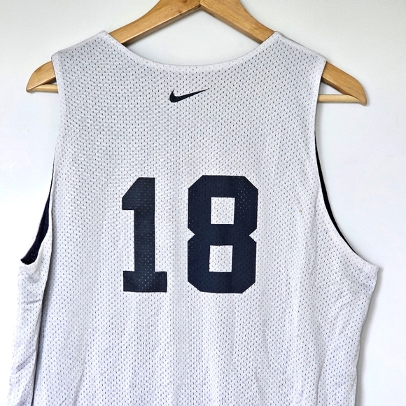 Nike Team USA Reversible Basketball Jersey XL Length +2 #18 Navy / White - Picture 5 of 16